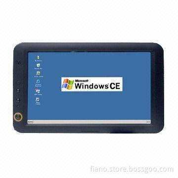 7-inch All-in-one PC, Microsoft's Windows CE 5.0 OS, RS232 and USB Interface, GPRS, 3G, Wi-Fi